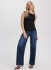 Sleeveless Top with Asymmetrical Neckline