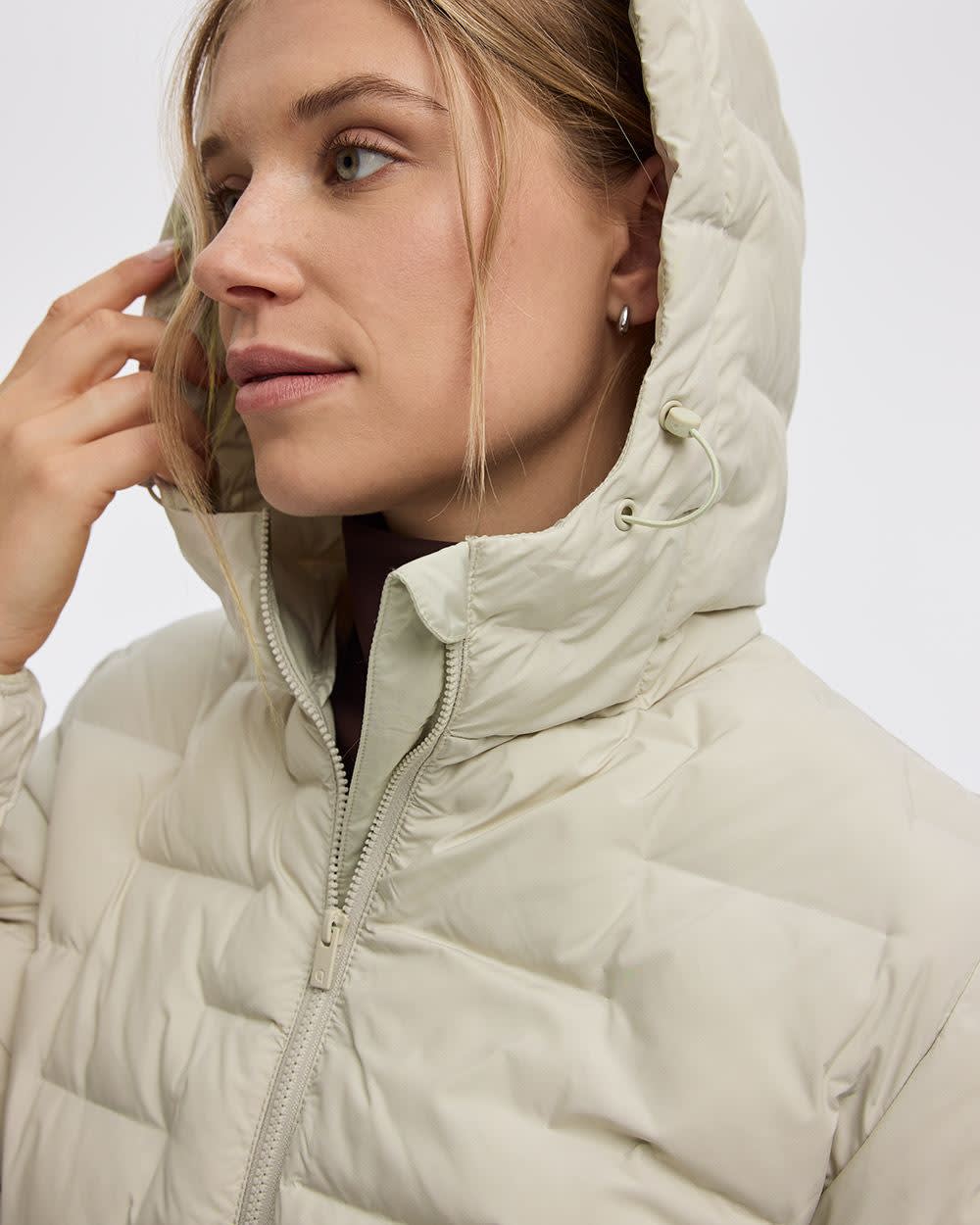 Quilted hooded Jacket - Hyba