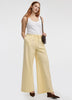 Wide-Leg Linen-Blend Pant