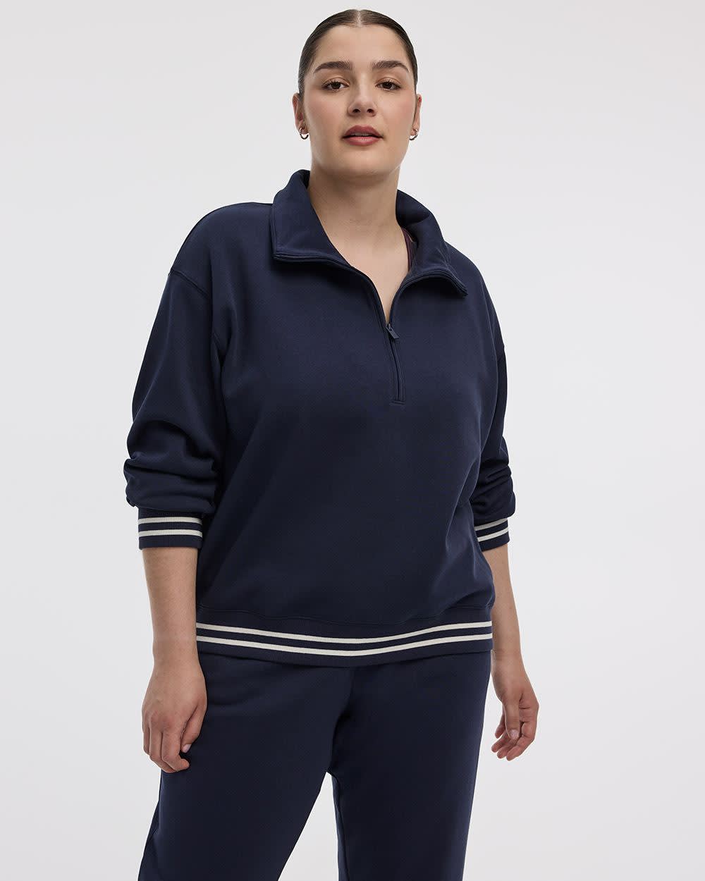 Pull à demi-zip - Hyba