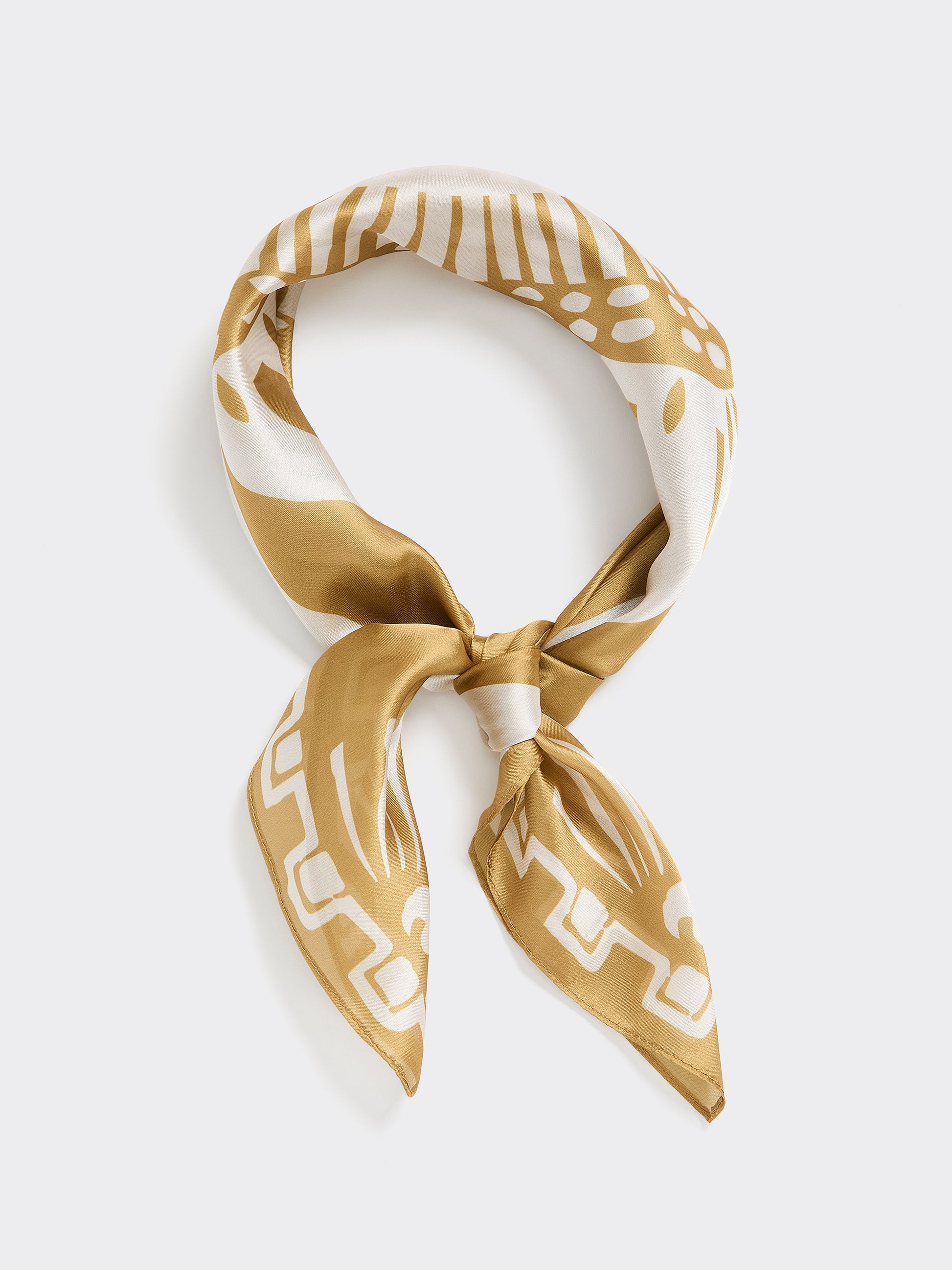 Square Scarf with Sun