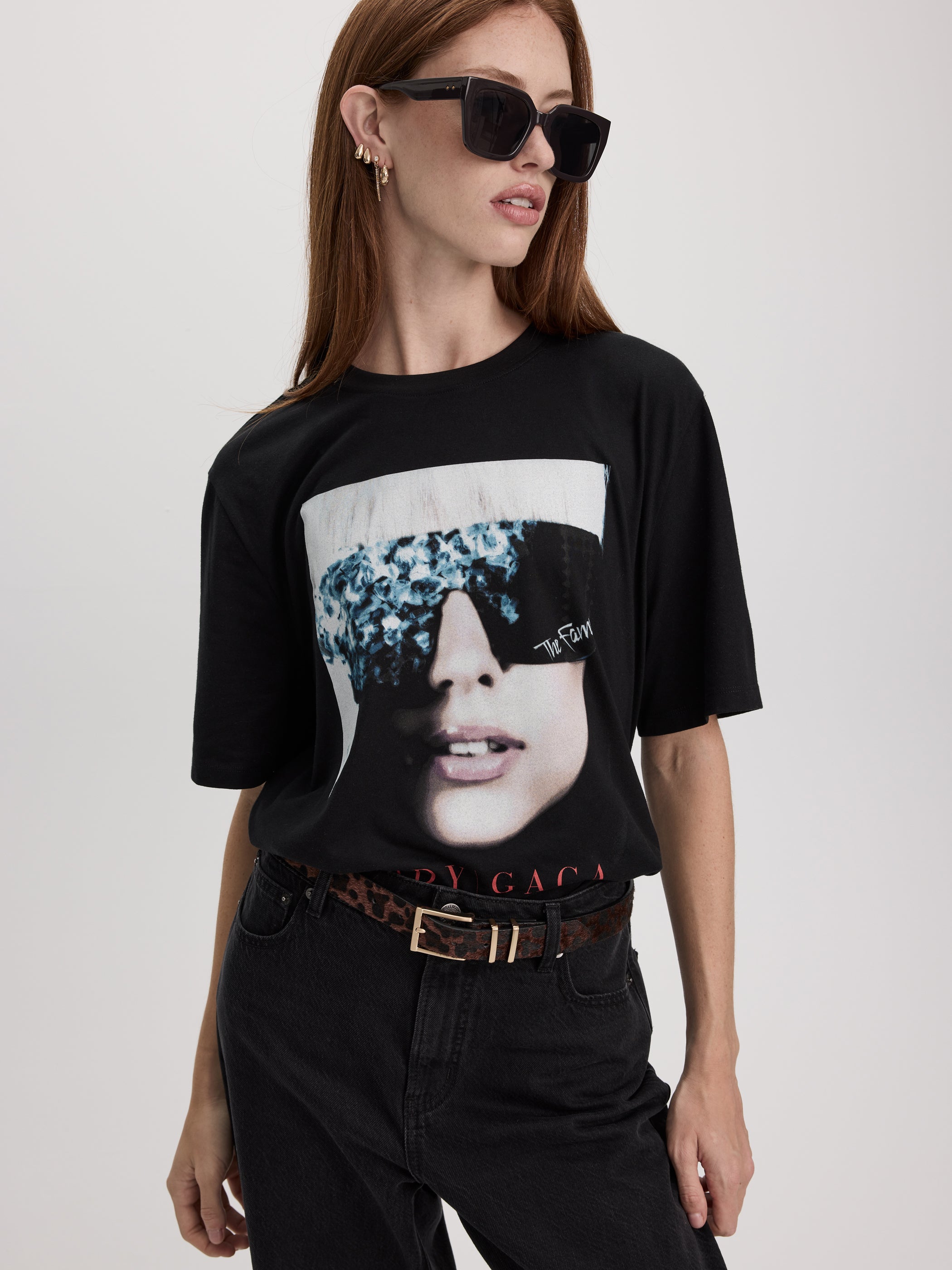 Short Sleeve Screen Print Tee – Cotton Blend