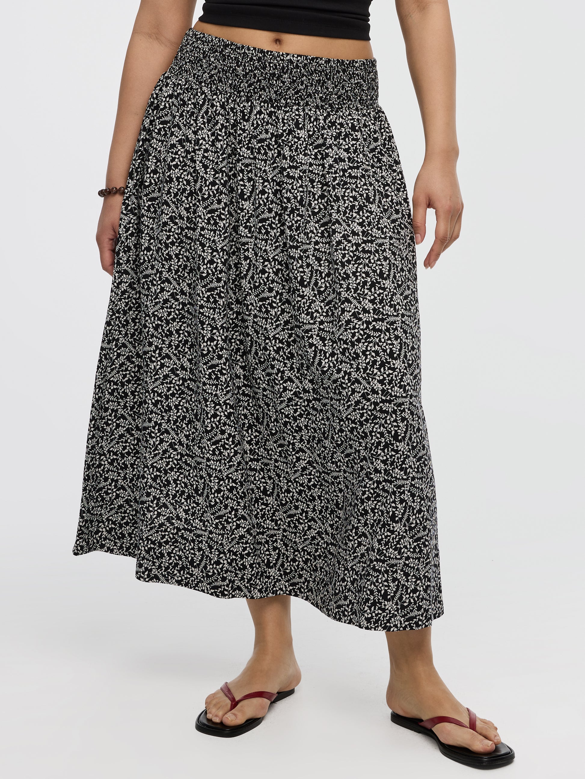 A-Line Maxi Skirt