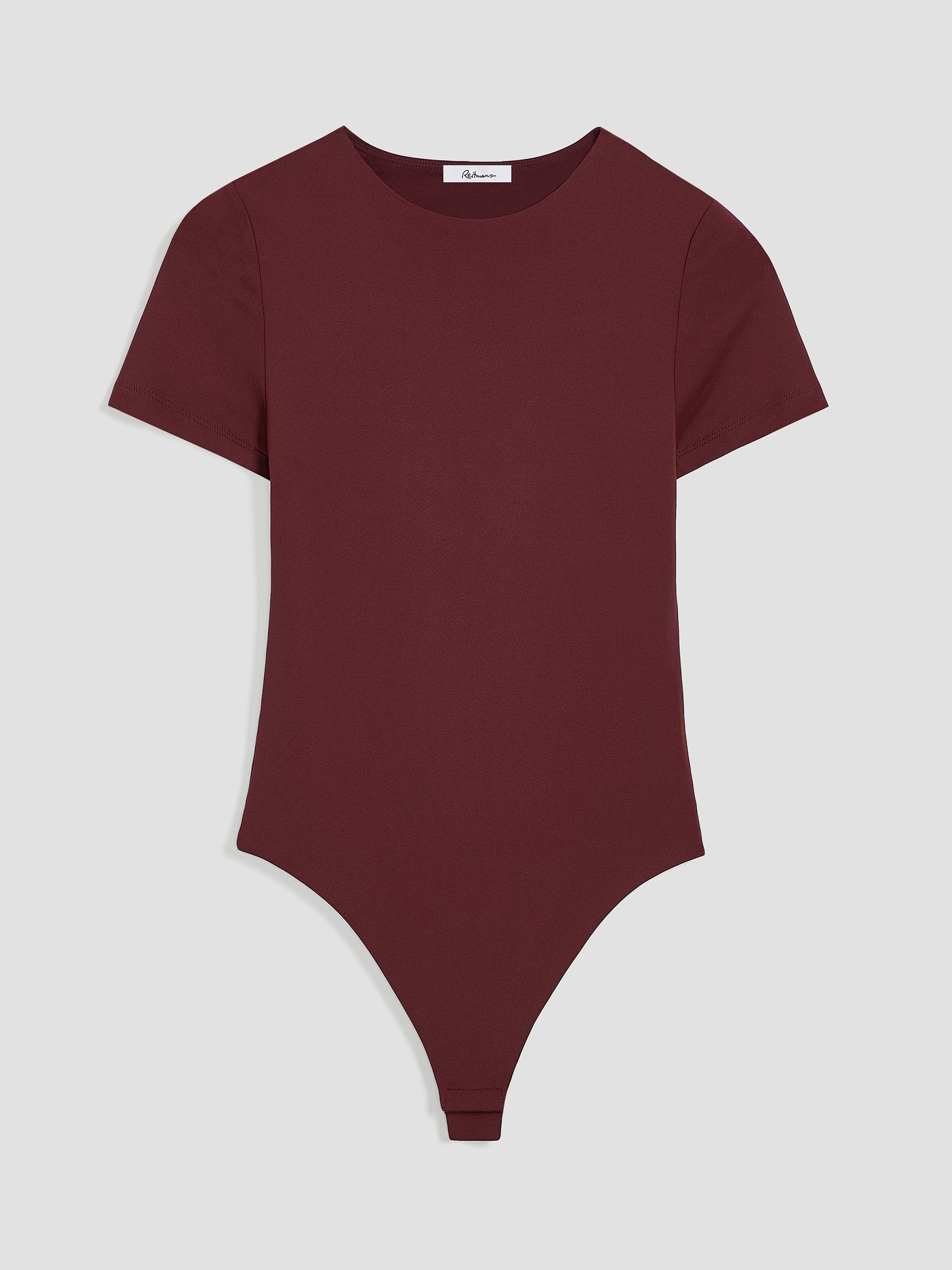Short-Sleeve Crew-Neck Bodysuit