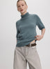 Cashmere-Blend Elbow-Sleeve Turtleneck Sweater