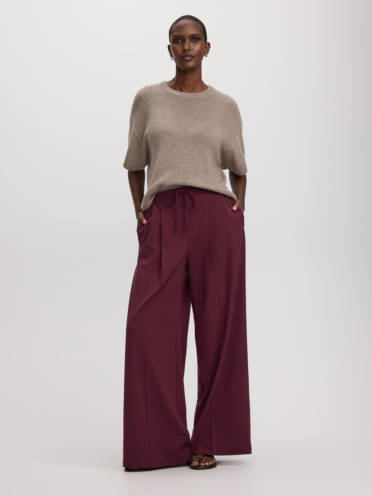 Wide-Leg High-Rise Pant - The Timeless