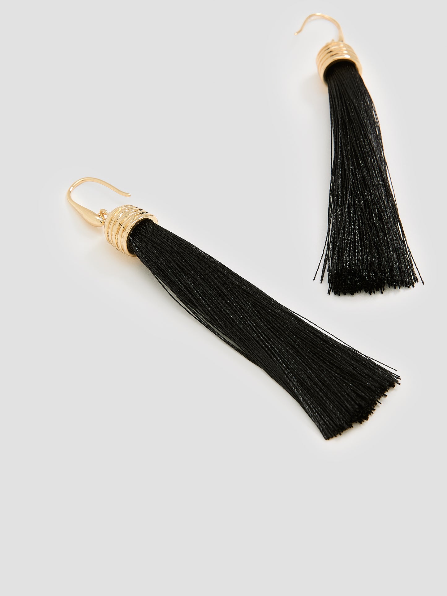 Boucles d'oreilles avec pendentifs à frange