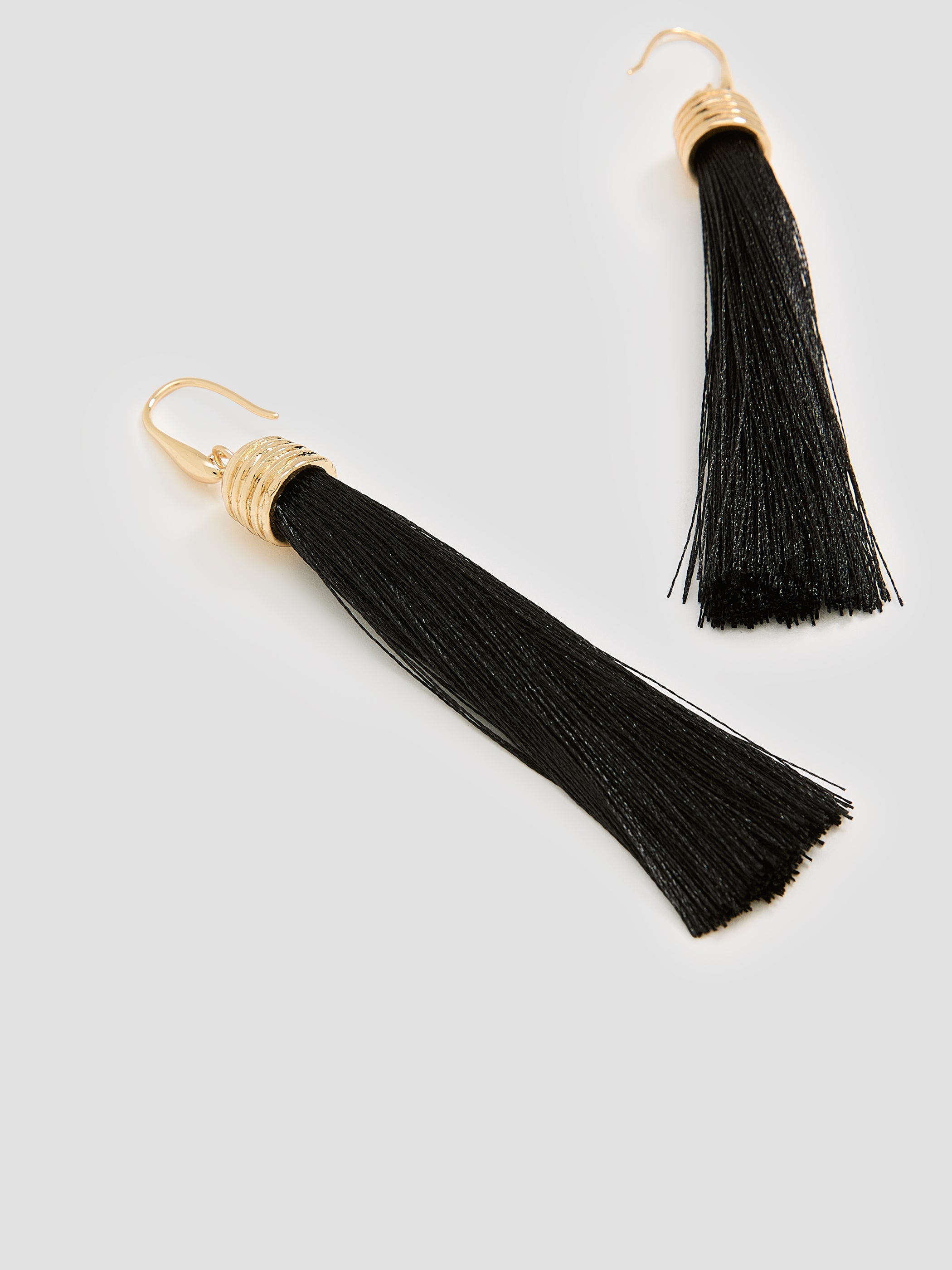 Earrings with Fringe Pendants