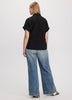 Short-Sleeve Shirt with Notch Collar