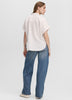 Short-Sleeve Shirt with Notch Collar