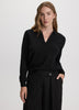 Long-Sleeve Sweater with Johnny Collar - R Essentials