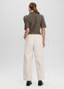 Short-Sleeve Polo Sweater