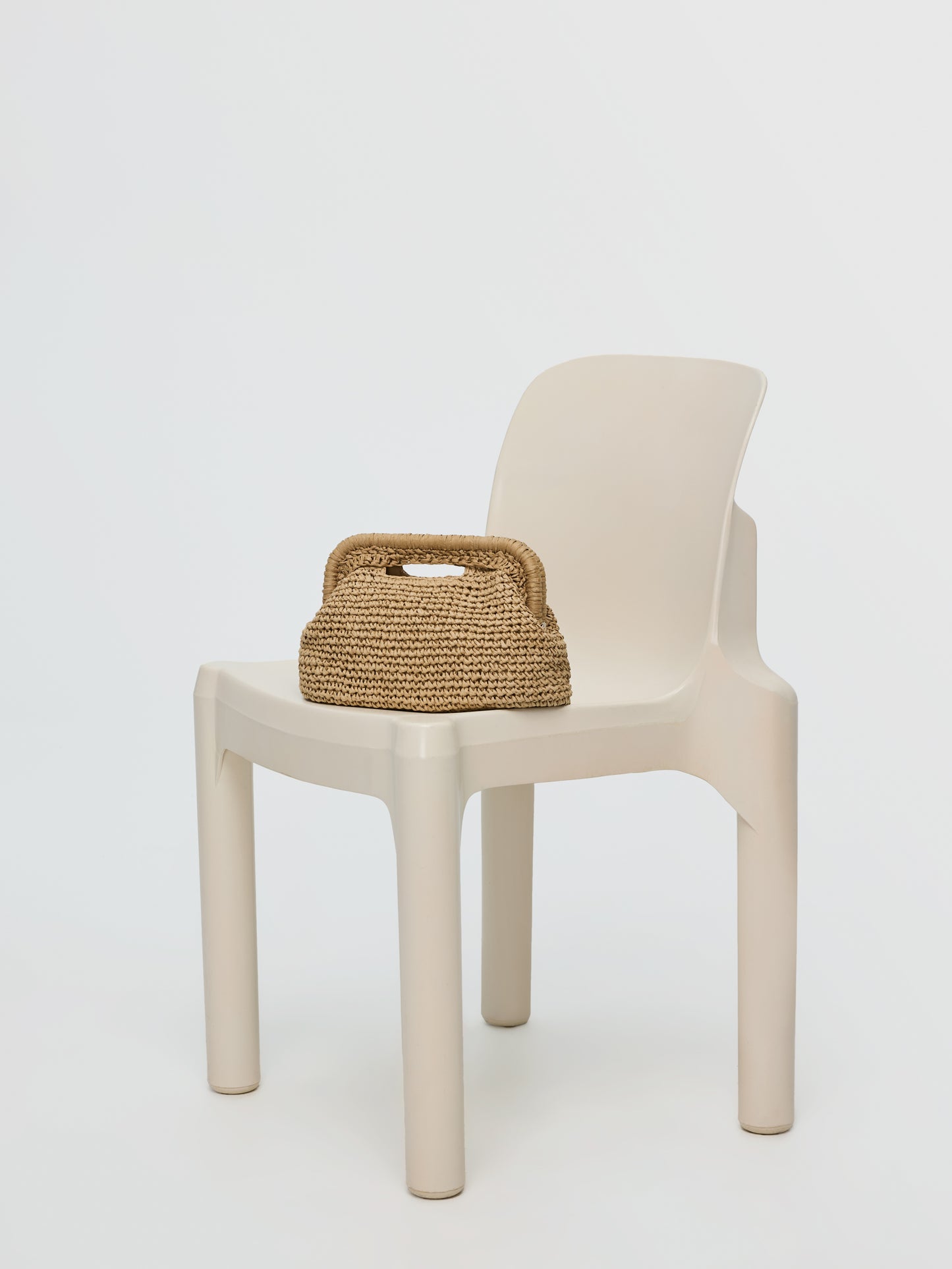 Structured Straw Bag