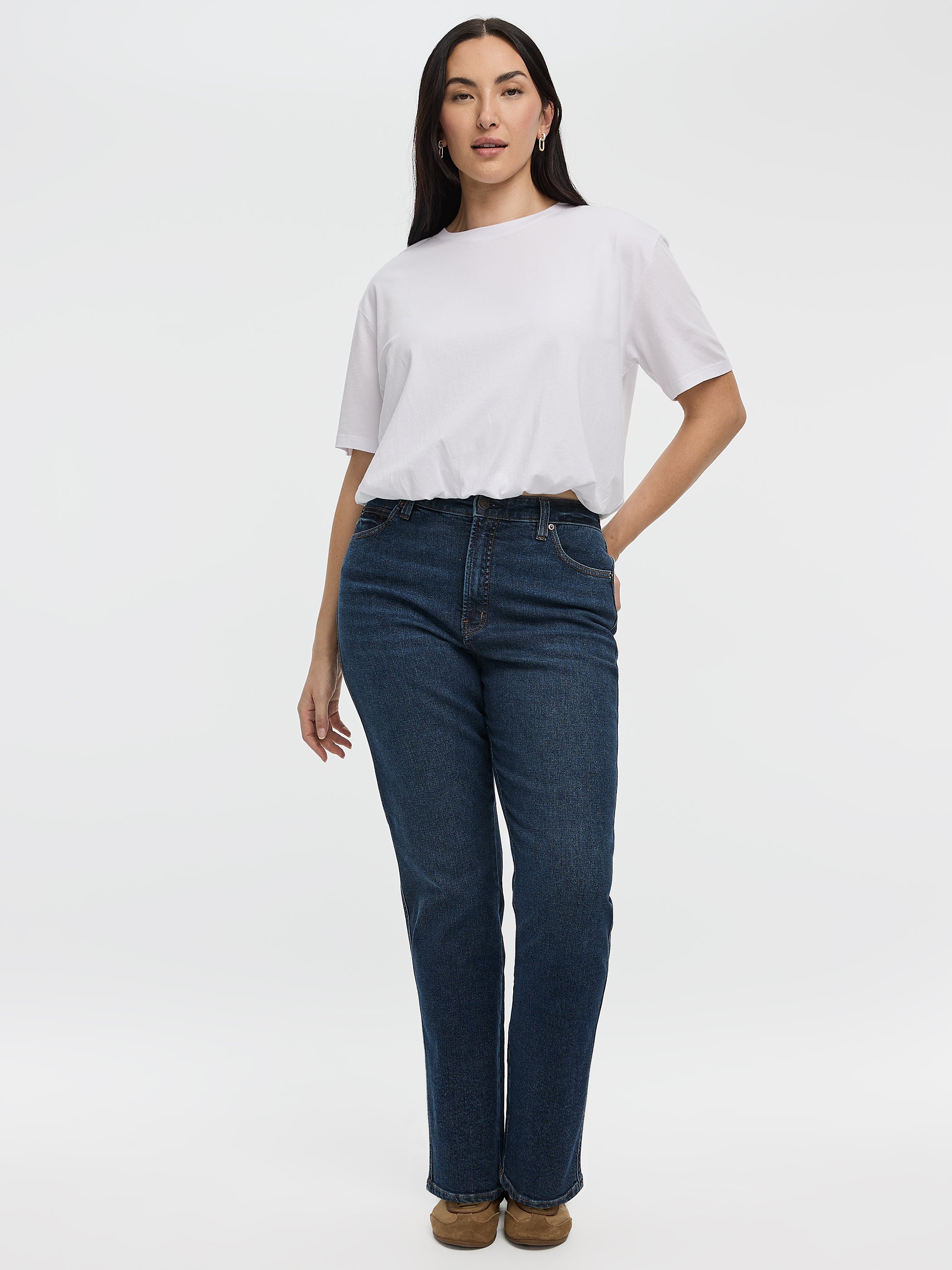 Slim-Leg High-Rise Jean - The Vintage - Curvy Fit