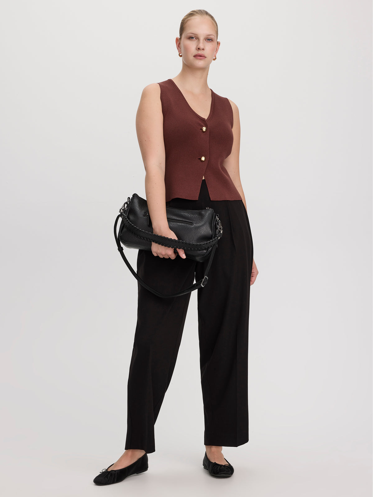 Mid-Rise Barrel Pants - The Timeless - Curvy Fit