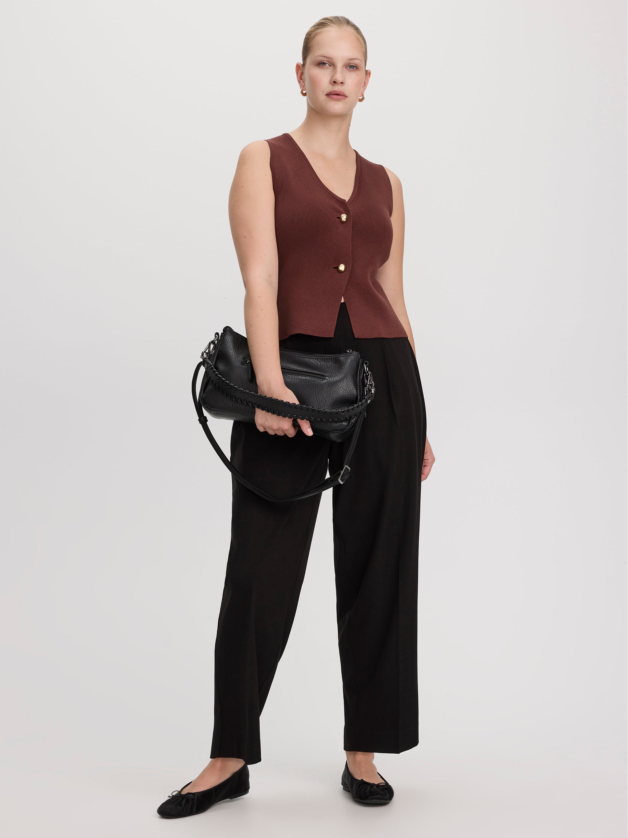 Mid-Rise Barrel Pants - The Timeless - Curvy Fit