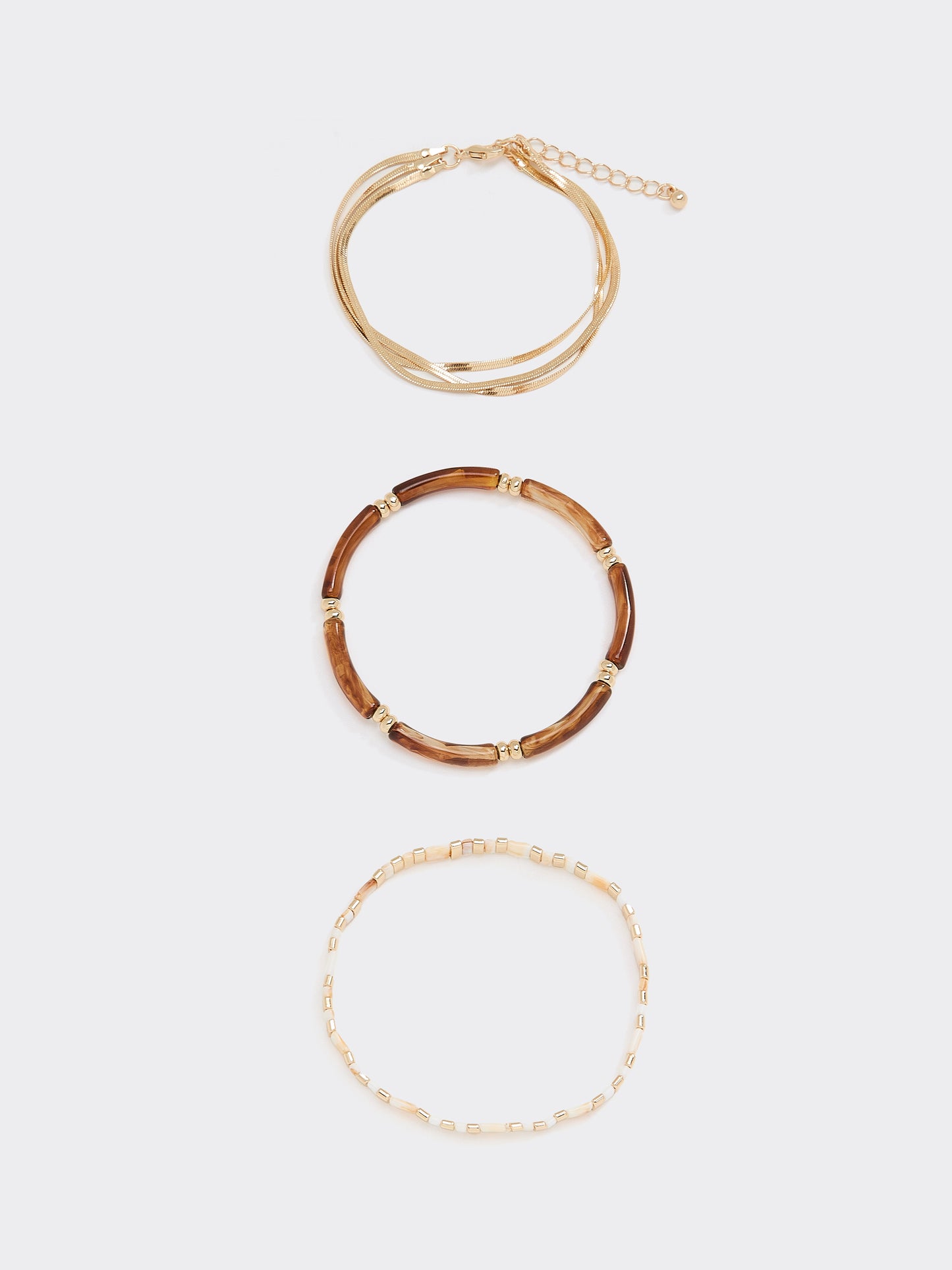 Bracelets with Mother-of-Pearl - Set of 3