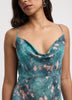 Sleeveless Maxi Dress with Cowl Neckline