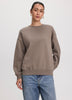Long Crew-Neck Fleece Sweatshirt - R Essentials