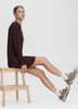Long-Sleeve Mini Dress - Hyba