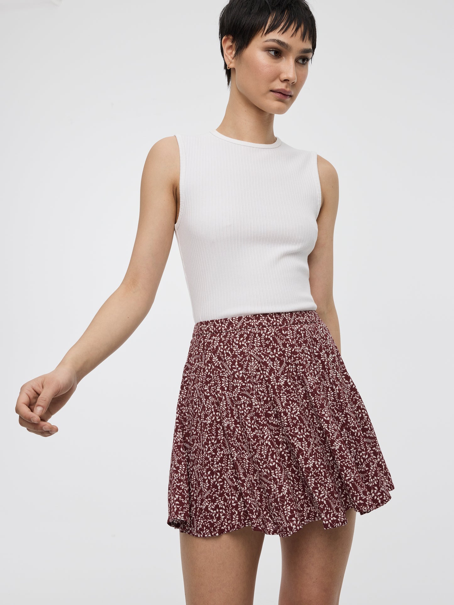 Pleated Skort