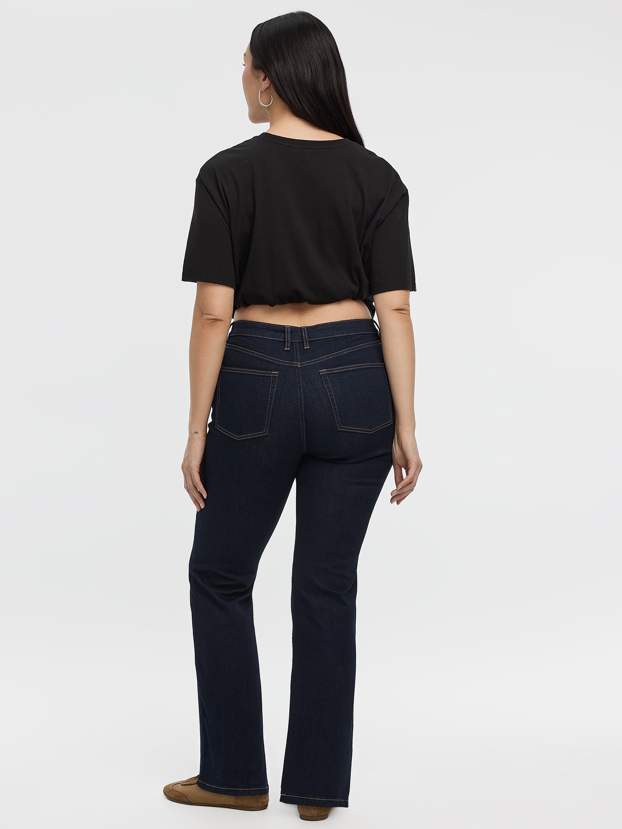 Boot-Leg Mid-Rise Jean - Curvy Fit