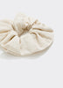 Linen-Blend Scrunchie