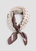 Square Scarf with Dots