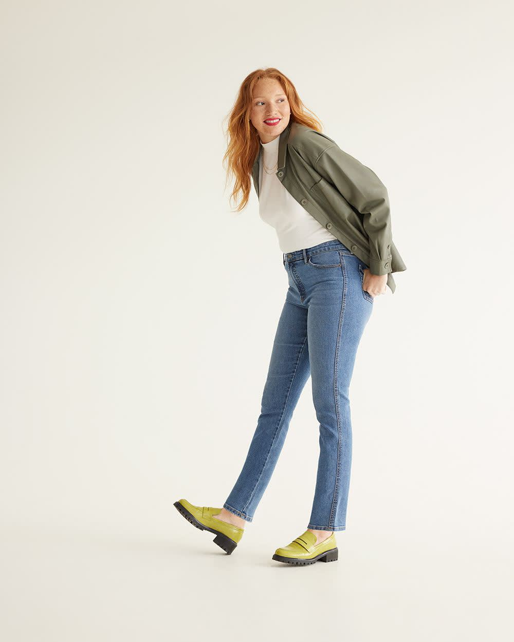 Slim-Leg High-Rise Jean - The Vintage