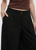 Cropped Wide-Leg High-Rise Pant