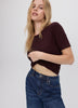 Long-Sleeve Crew-Neck Ribbed T-Shirt - R Essentials