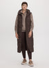 Long Quilted Sleeveless Vest - Hyba