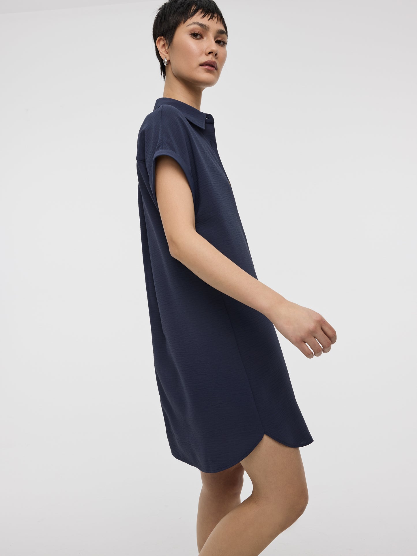women's short sleeve shirt dress Short-Sleeve Shirt Dress | Regular