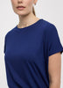 Short-Dolman-Sleeve Boat-Neck T-Shirt