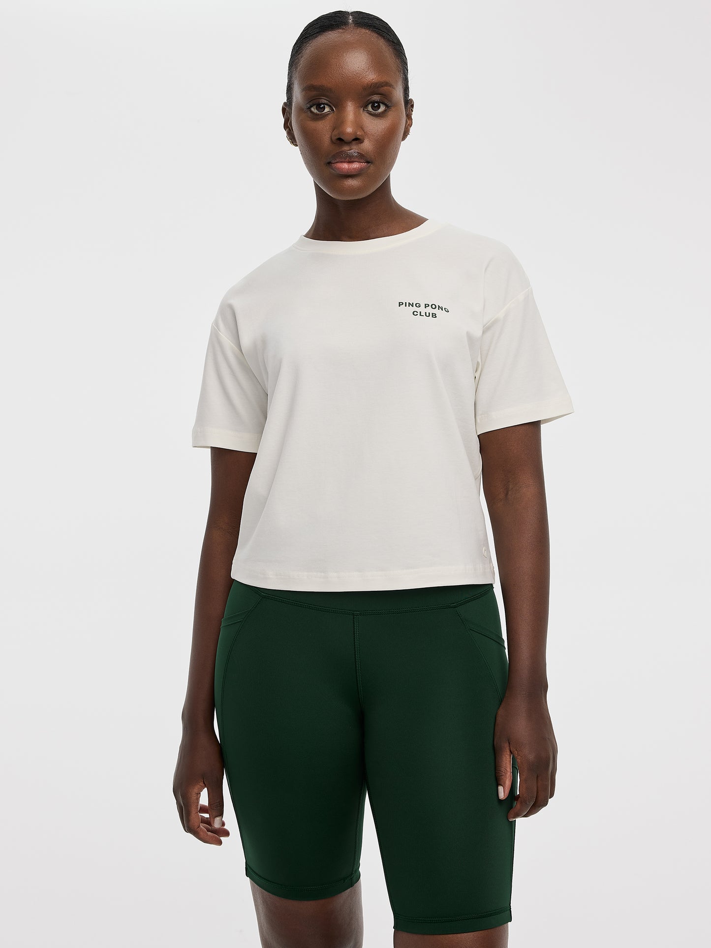 T-shirt à manches courtes et col rond 