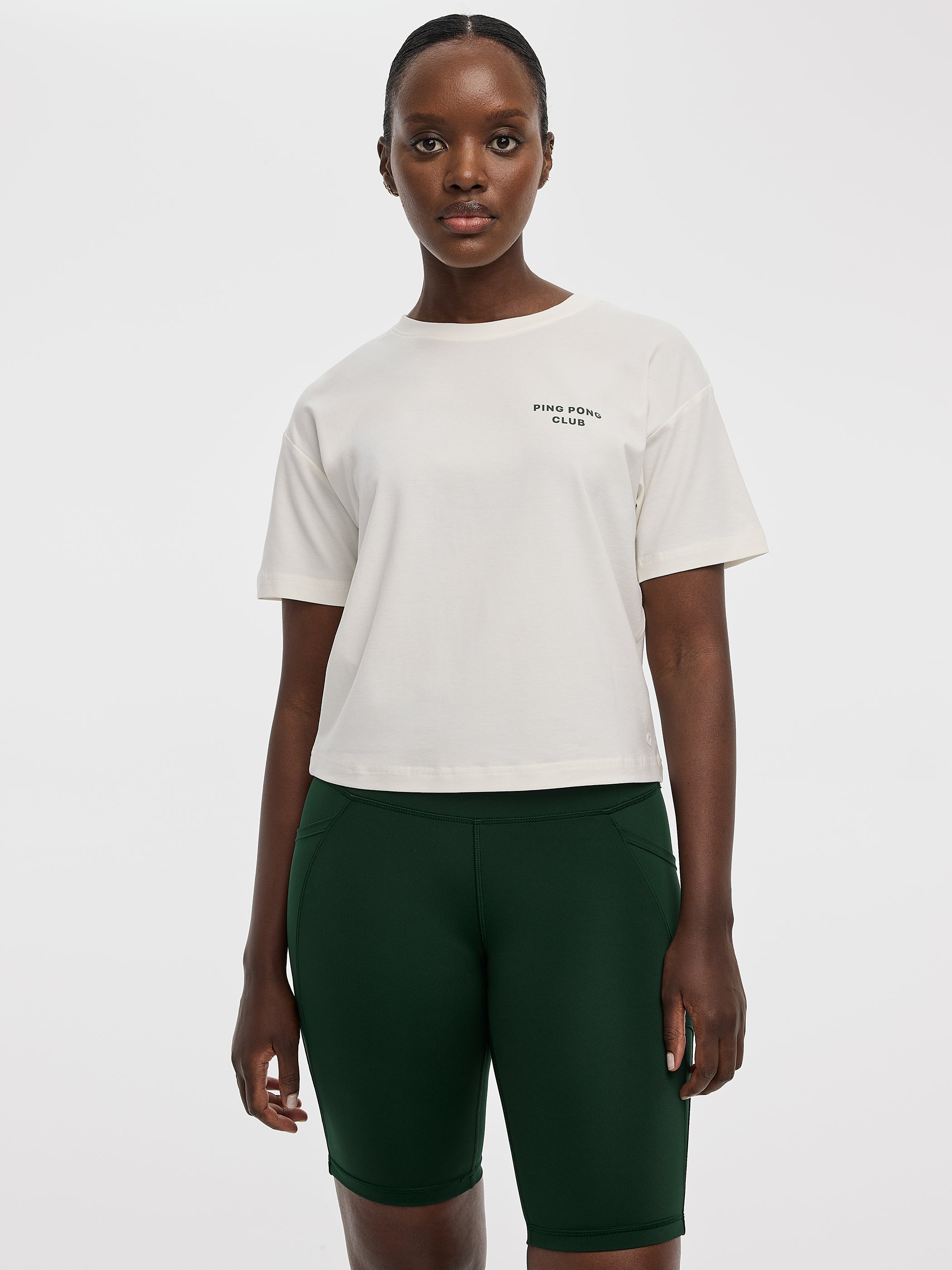 T-shirt à manches courtes et col rond 