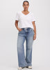Flare-Leg Mid-Rise Jean - Curvy Fit