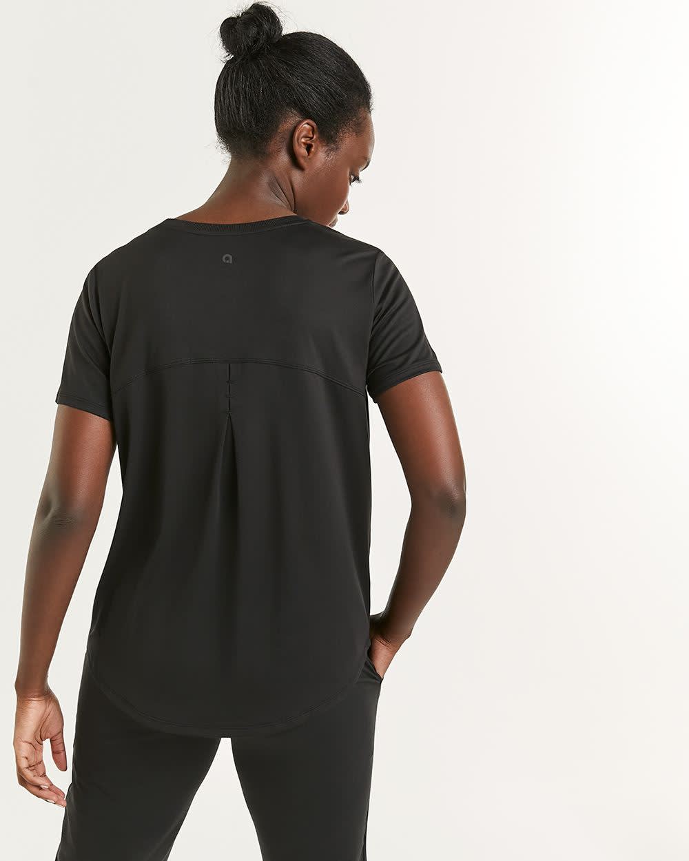 T-shirt à col rond et manches courtes, Dry Lux Hyba Essentiels