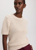 Short-Sleeve Crew-Neck Pullover