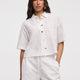 Short-Sleeve Shirt with Embroideries