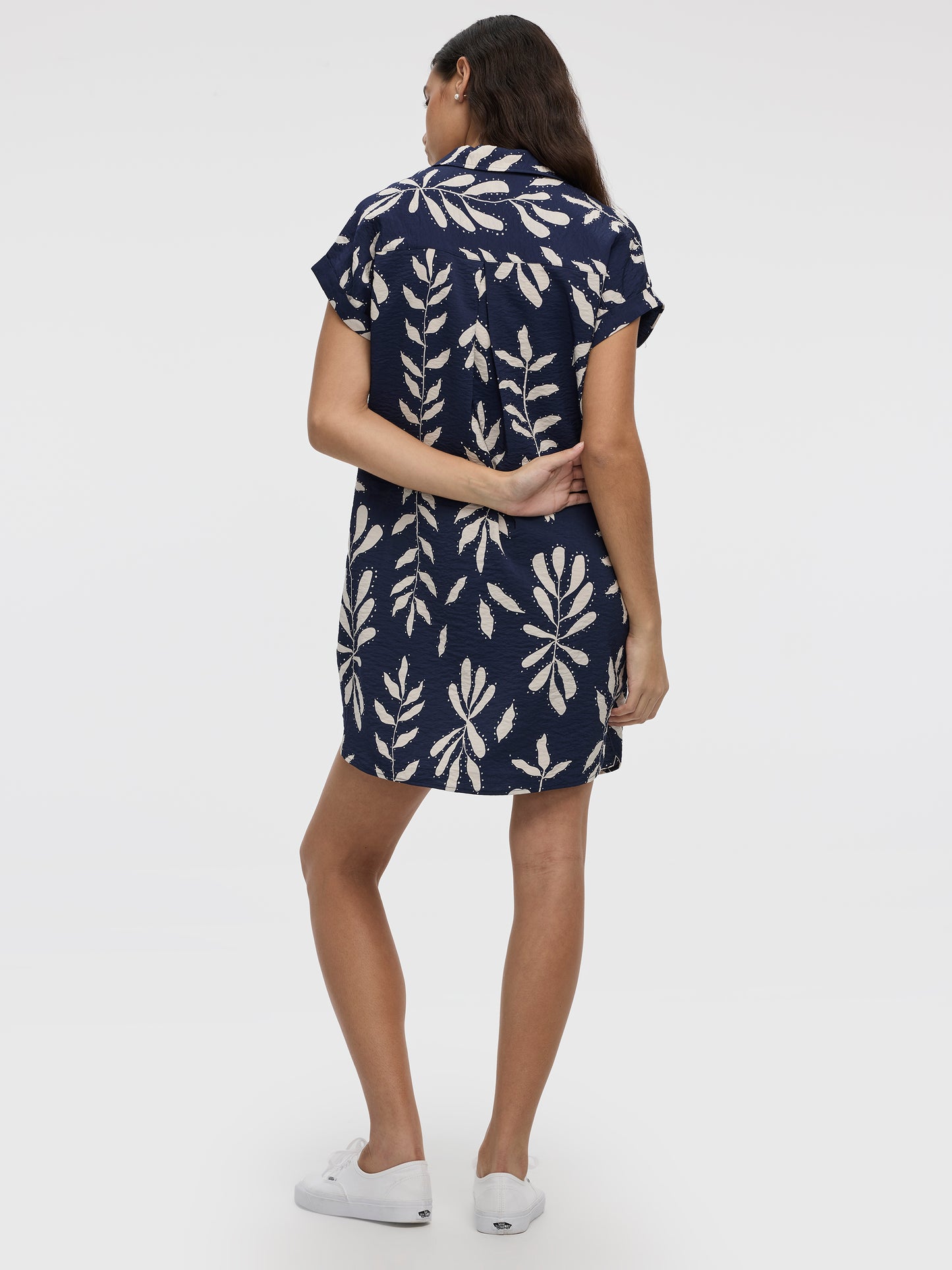 Short-Sleeve Shirt Dress