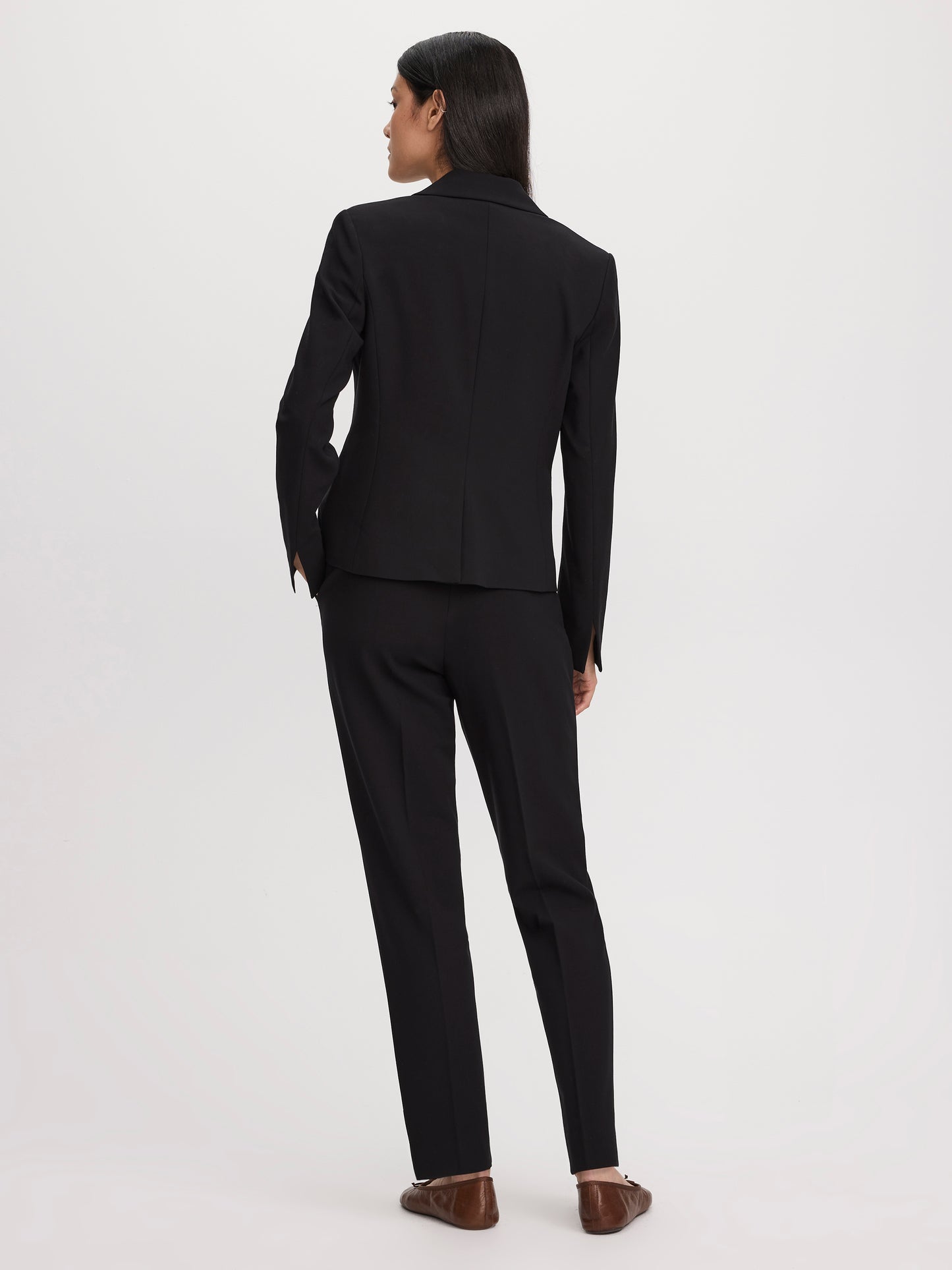 Fitted One-Button Blazer - The Portfolio