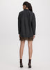 Poplin Blouse with Side Shirrings