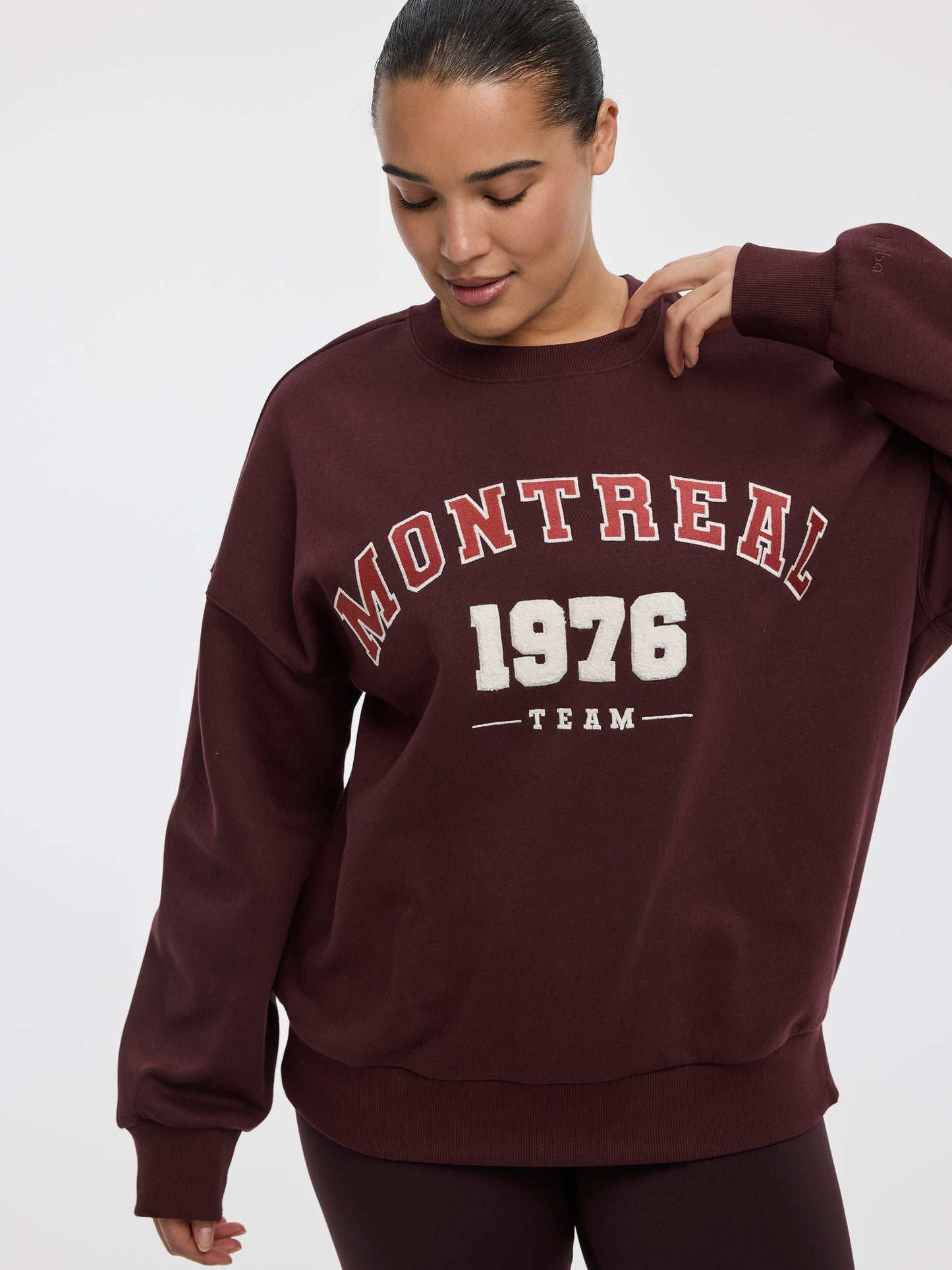 Fleece Crew-Neck Sweatshirt - Hyba