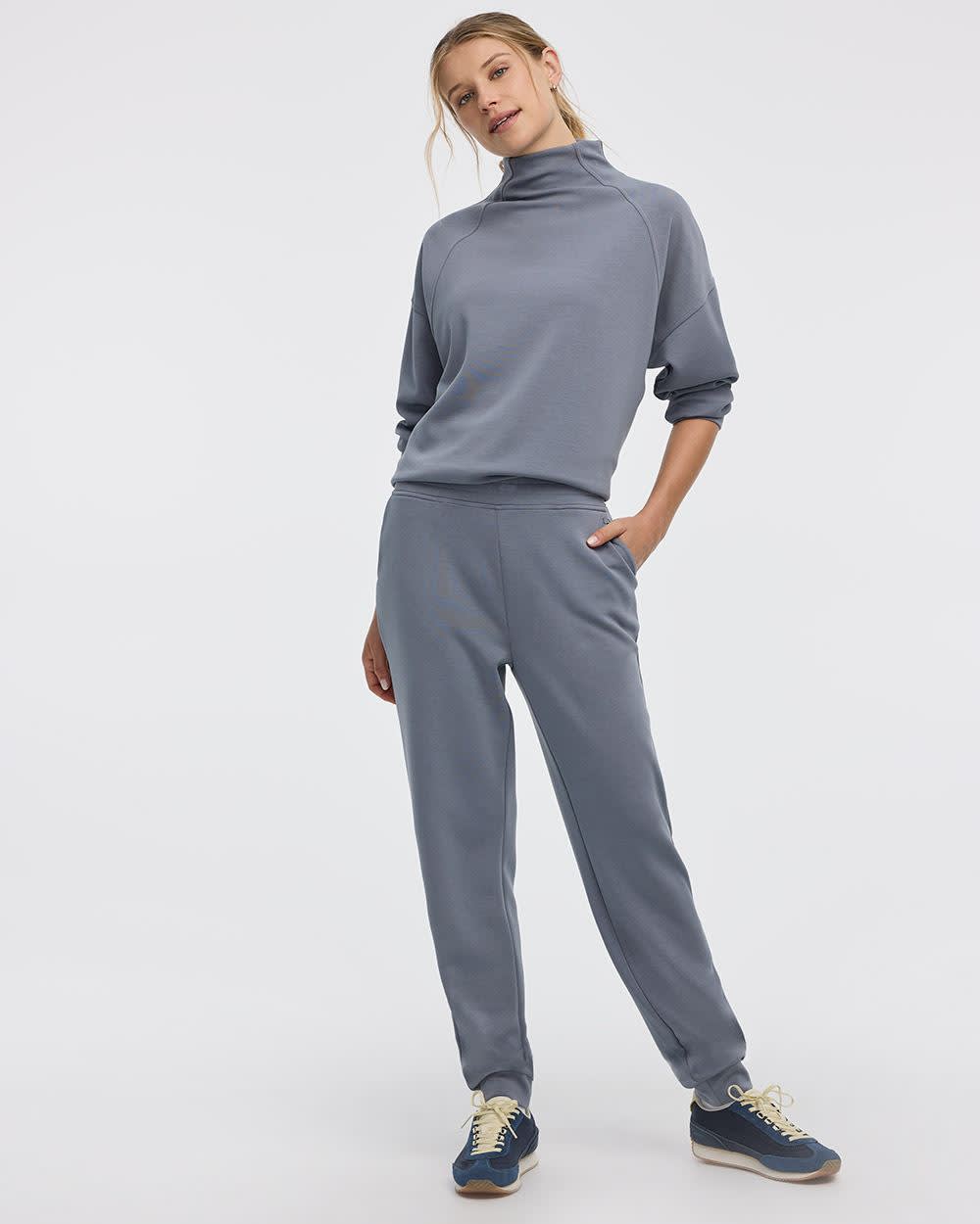 Brushed Knit Jogger Pant - Hyba - Petite