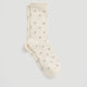 Floral Pointelle Crew Socks