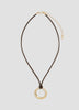 Cord Necklace with Pendant