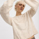 Long-Balloon-Sleeve Boat-Neck Pullover