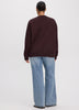 Long Crew-Neck Fleece Sweatshirt - R Essentials
