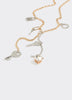 Y Necklace with Charms